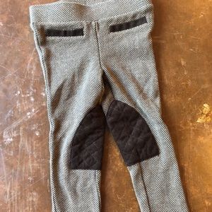 Janie and Jack riding ponte pants